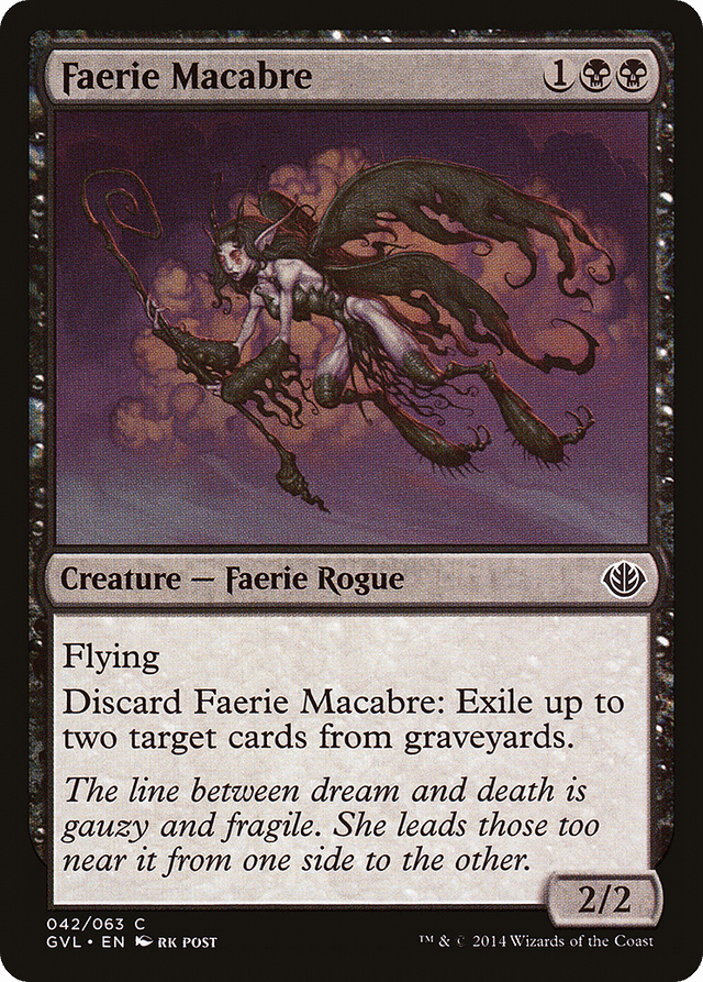 Carta front: Faerie Macabre